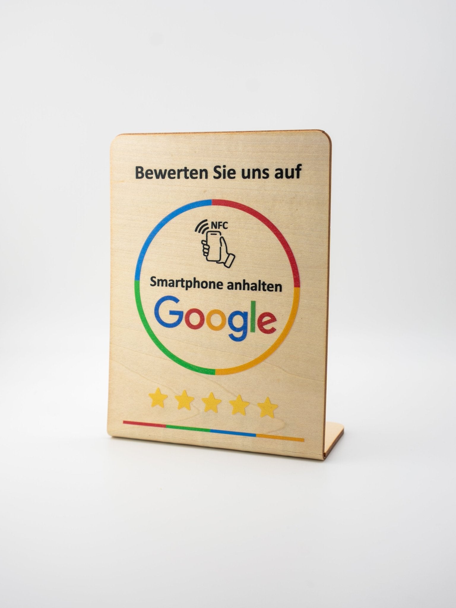 Google Bewertung NFC/QR - Code Aufsteller - Custom Ratings